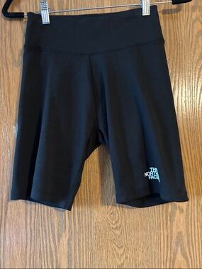 The North Face Black High-Waist Bike Shorts